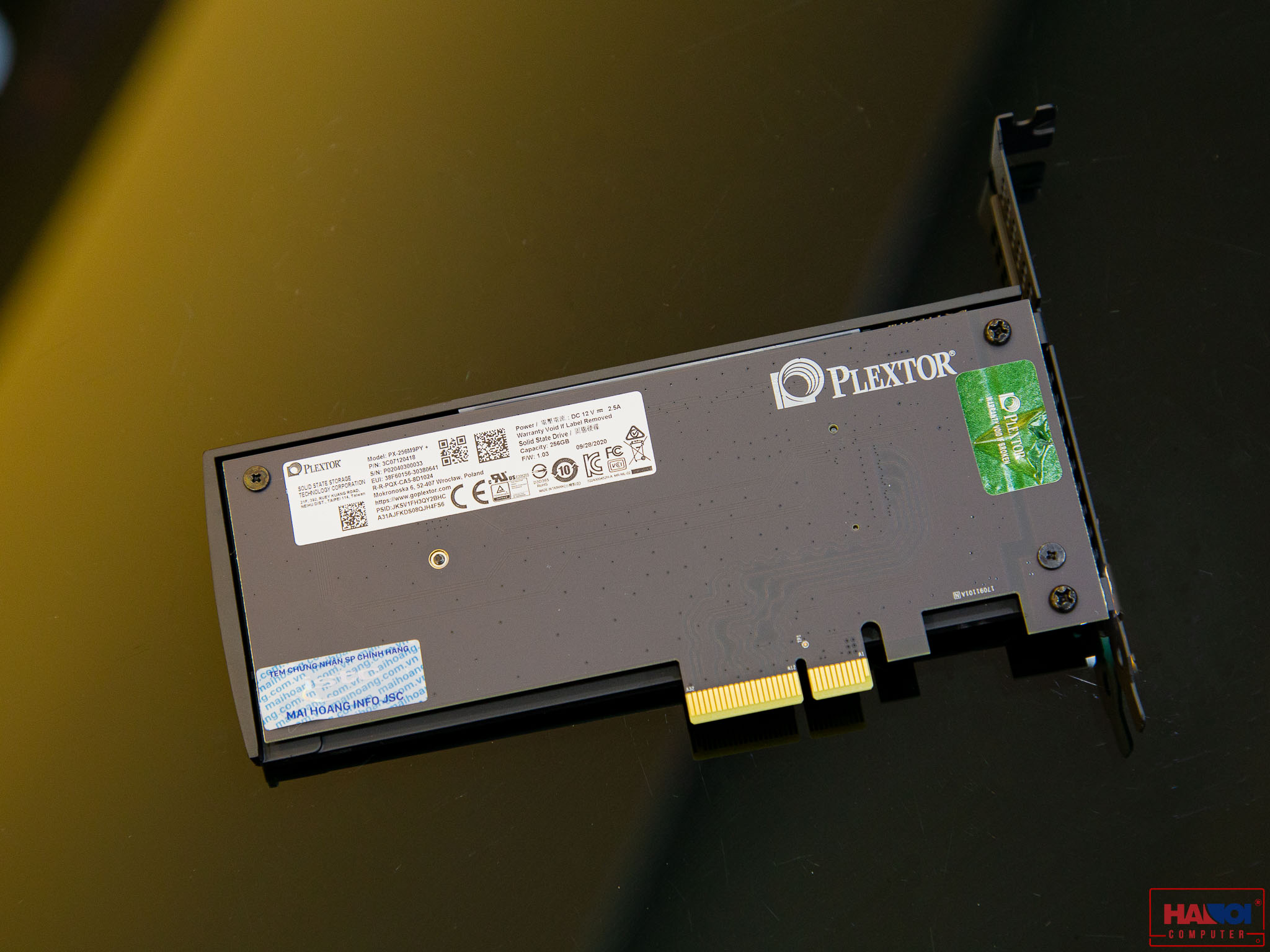 Ổ cứng Plextor PX-256M9PY+ 256GB M.2 2280 PCIe 3 x4